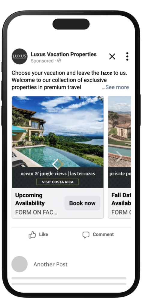 Social Media Ad Example